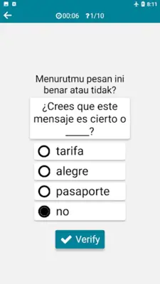 Indonesian - Spanish android App screenshot 0