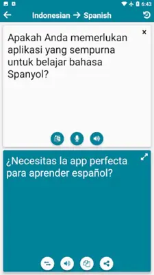 Indonesian - Spanish android App screenshot 5